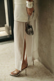 SAIA MIDI NINA OFF WHITE