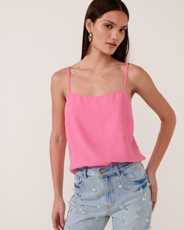 BLUSA LIDIA ROSA FLAMINGO