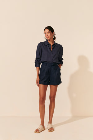 SHORTS LURDES  AZUL MIDNIGHT