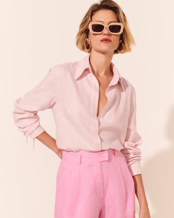 CAMISA CARMINA ROSA DELICATE