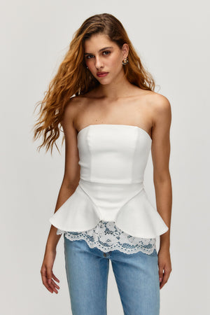 CORSELET TAUANE OFF WHITE