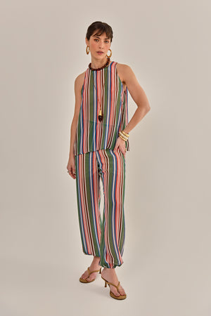 CALÇA SURIA CREPE DE VISCOSE