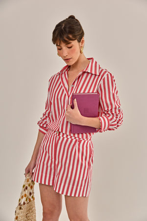 CAMISA LAJOS VERMELHO