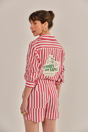 CAMISA LAJOS VERMELHO