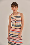 BLUSA KELLY TULE ESTAMPADO