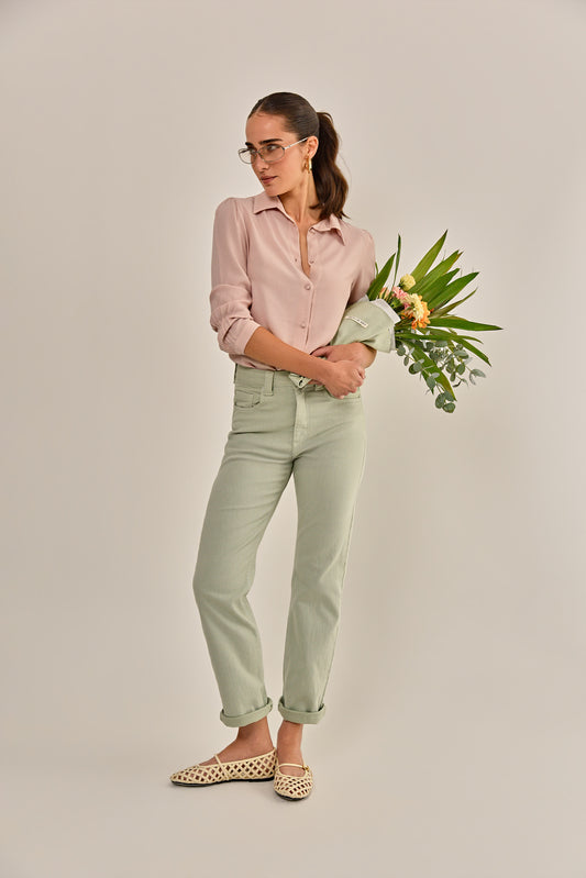 CALÇA BALLET VERDE 2563