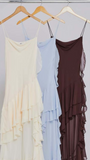 VESTIDO MIDI ANA AZUL