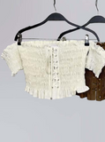 TOP MELANE OFF WHITE