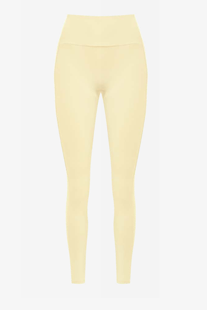 CALÇA AMARELO  LEGGING COM CÓS