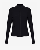 CASACO PRETO COM RECORTES