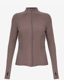 CASACO MARROM COM RECORTES