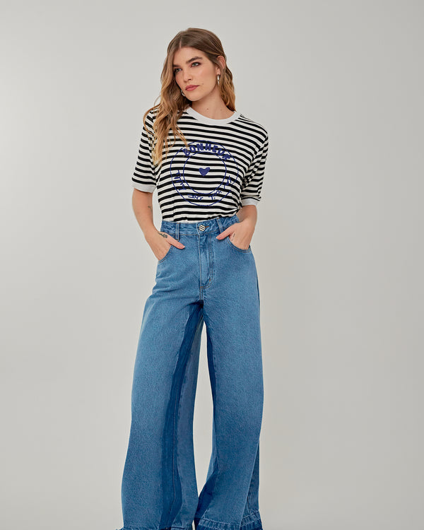 CALÇA WIDE LEG LUNE