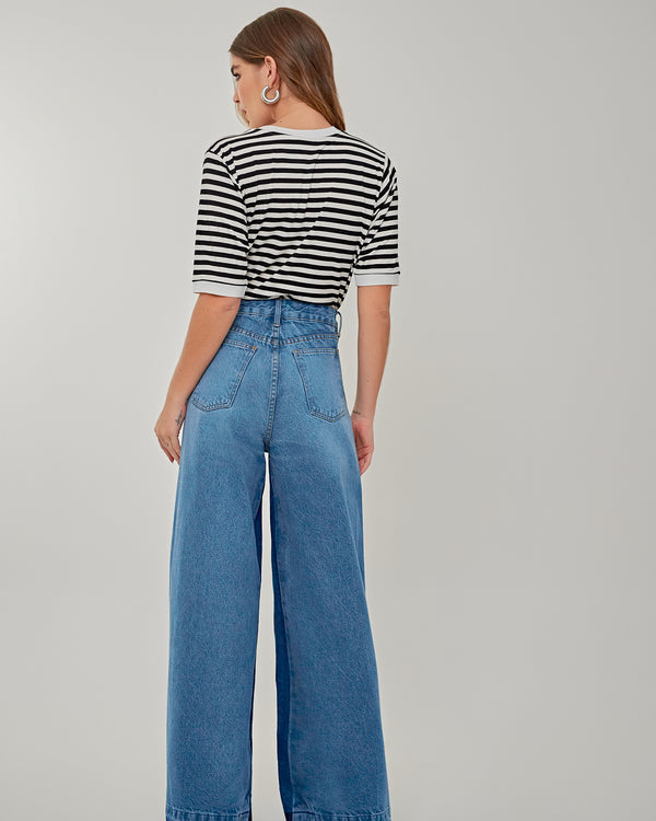 CALÇA WIDE LEG LUNE