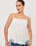 BLUSA MELANIE VISCOSE COM BORDADO
