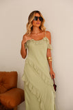 VESTIDO VIVI PISTACHE
