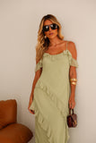 VESTIDO VIVI PISTACHE