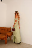 VESTIDO VIVI PISTACHE