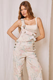 JARDINEIRA JEANS FLORA