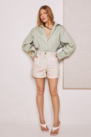 SHORTS JEAN FLORA
