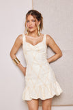 VESTIDO ANTONIETA CREME