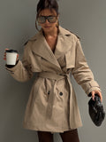 TRENCH COAT CAQUI