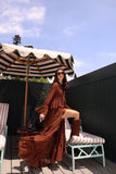 VESTIDO CLEO CAFÉ