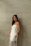 SAIA MIDI NINA OFF WHITE