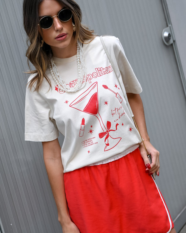 T-SHIRT COSMOPOLITAN AREIA