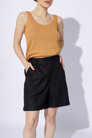 SHORTS PEONY PRETO