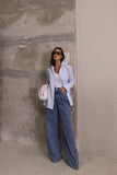 CALÇA JEANS WIDE LEG
