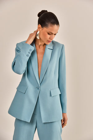 BLAZER VIVAZ ALFAIATARIA AZUL