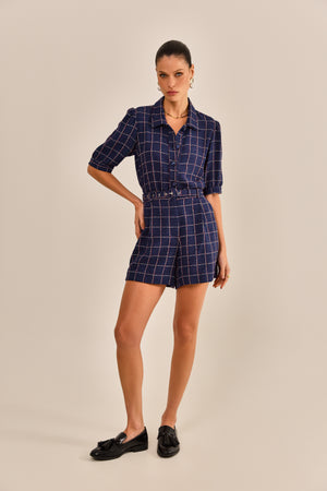 SHORTS ALICE EM TWEED