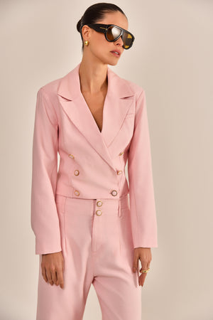 BLAZER WEEKEND ALFAIATARIA ROSA