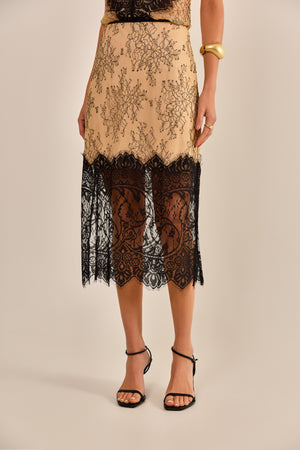 SAIA ARIETA EM RENDA