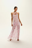 VESTIDO LONGO EVA ESTAMPA SWEET FLOWER