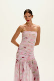 VESTIDO LONGO EVA ESTAMPA SWEET FLOWER