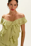 BLUSA LOUISE VERDE GLACE