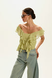 BLUSA LOUISE VERDE GLACE