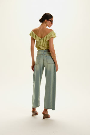 BLUSA LOUISE VERDE GLACE