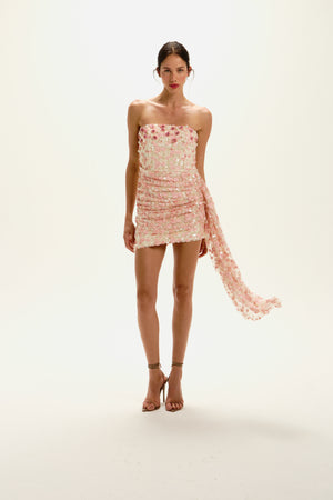 VESTIDO THALIA ROSA DELICATE