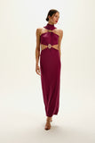 VESTIDO LIAH CABERNET