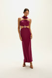 VESTIDO LIAH CABERNET