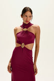 VESTIDO LIAH CABERNET
