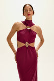 VESTIDO LIAH CABERNET