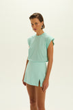 SHORTS SAIA LILI VERDE HOLIDAY