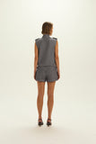 SHORTS POLLIANA AZUL NAVY
