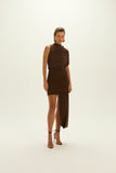 VESTIDO TINA MARROM COFFEE