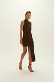 VESTIDO TINA MARROM COFFEE