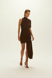 VESTIDO TINA MARROM COFFEE