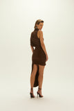 VESTIDO TINA MARROM COFFEE